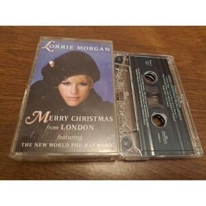 Lorrie Morgan Merry Christmas Cassette - Black